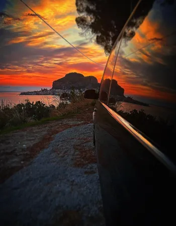 A sunset in Palermo